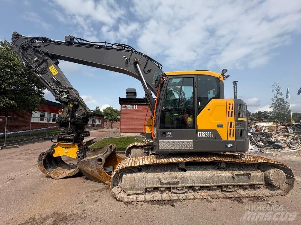 Volvo ECR 235 EL Vikšriniai ekskavatoriai