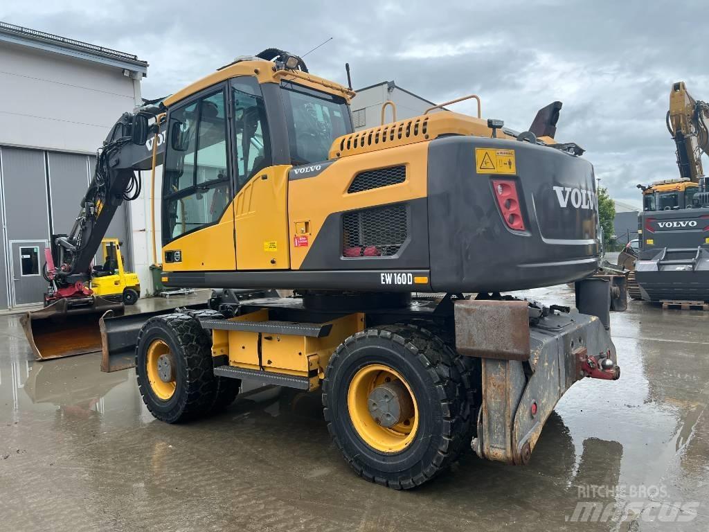 Volvo EW160D Ratiniai ekskavatoriai
