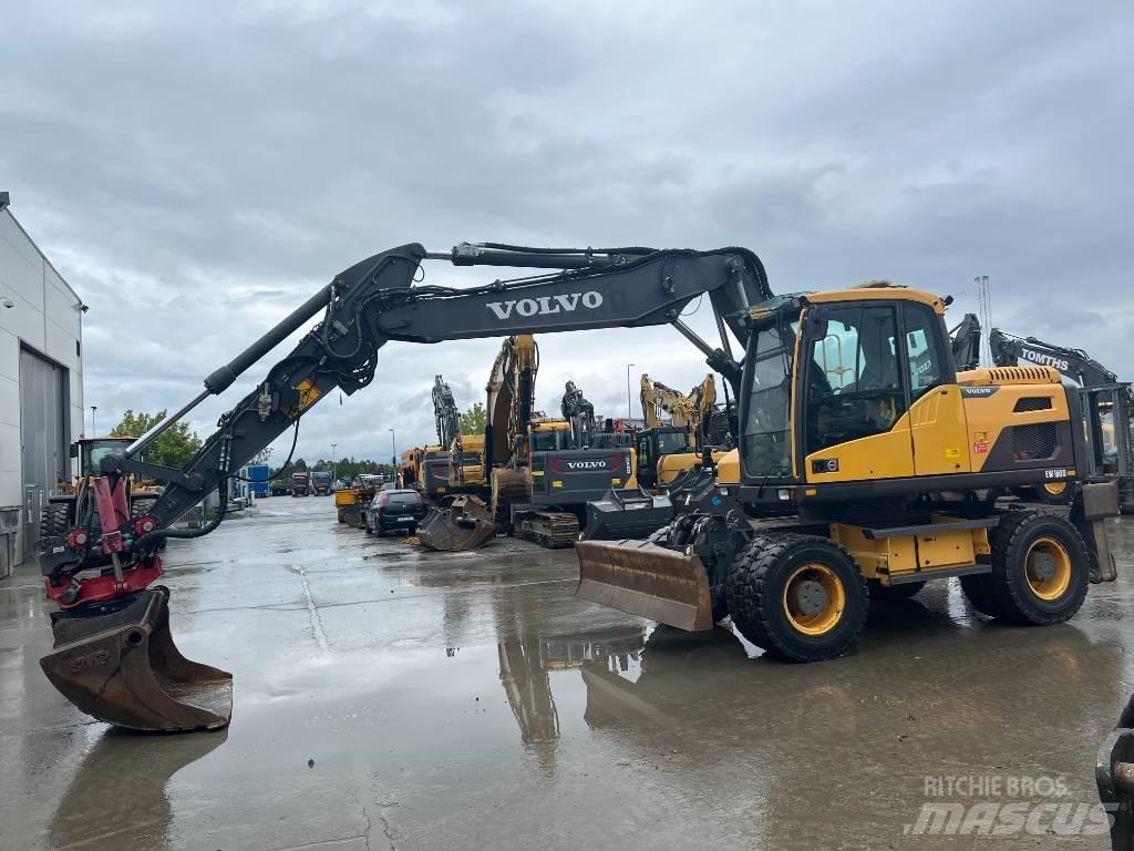Volvo EW160D Ratiniai ekskavatoriai