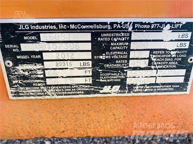 JLG 600 SJ Teleskopiniai keltuvai