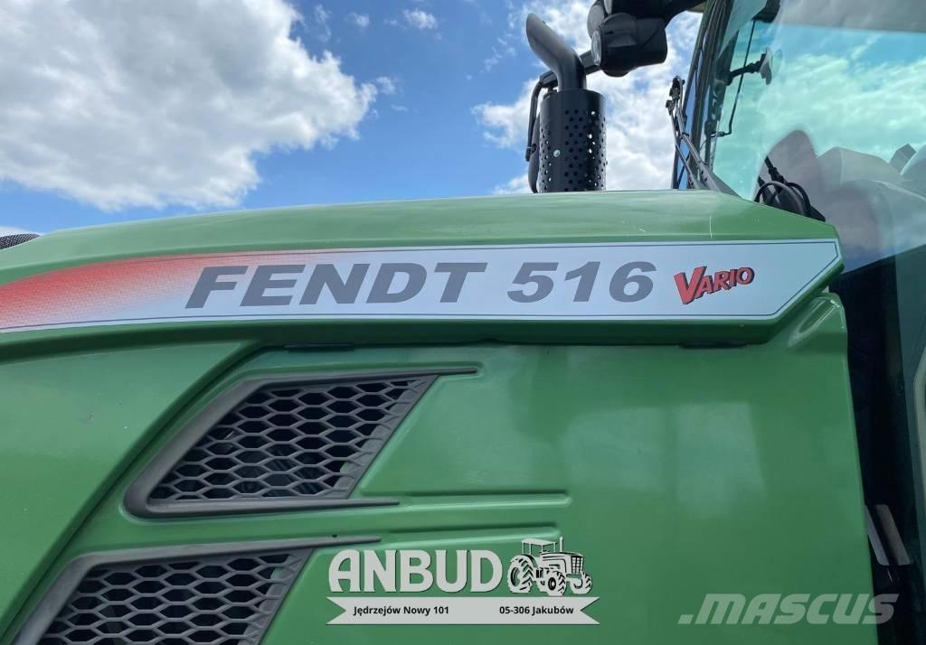 Fendt 516 Vario Traktoriai