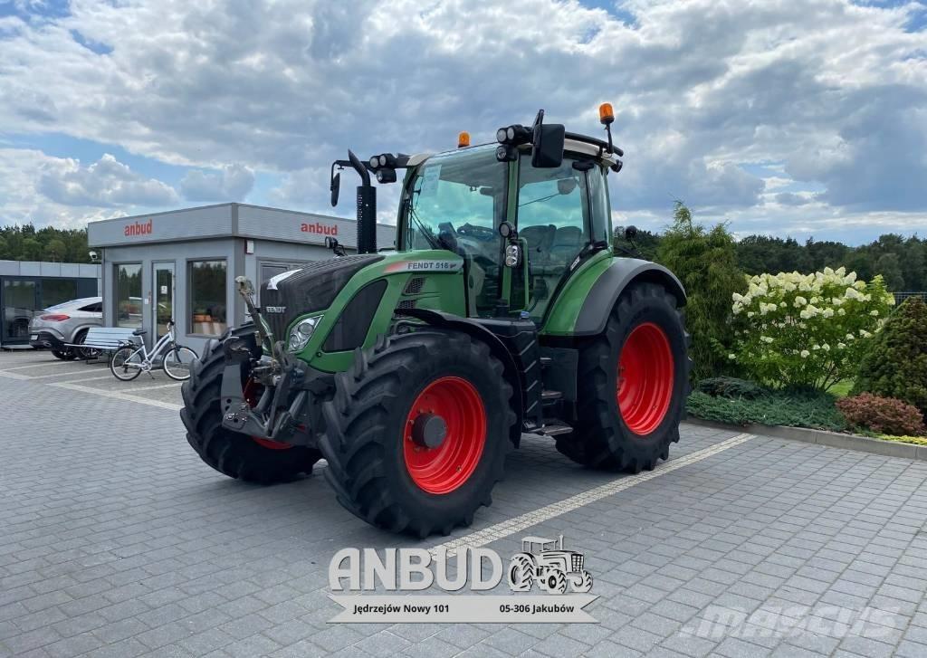 Fendt 516 Vario Traktoriai