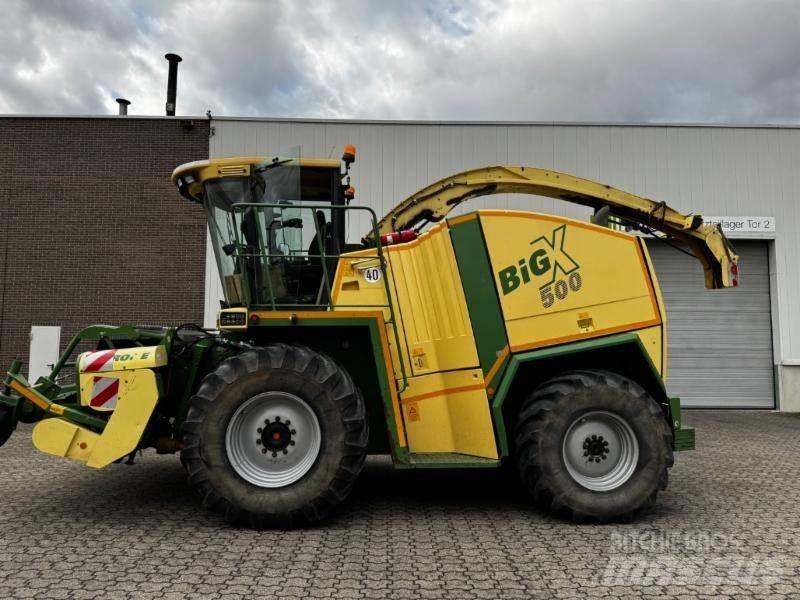 Krone Big X 500 Pašarų ruošimo technika