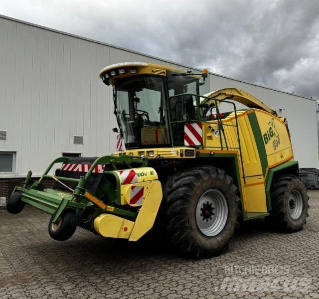 Krone Big X 500 Pašarų ruošimo technika