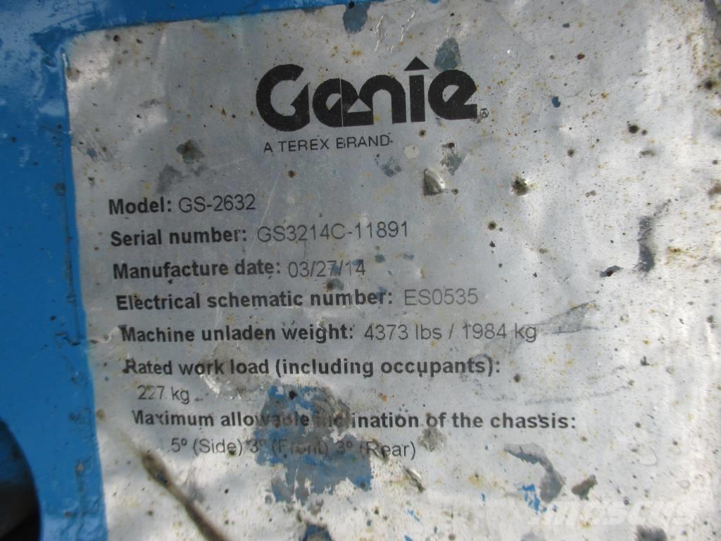 Genie GS 2632 Žirkliniai keltuvai