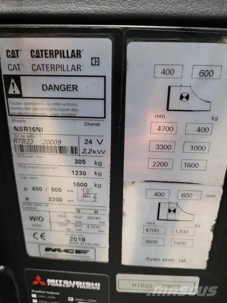 CAT NSR 16NI Savaeigiai rietuvai