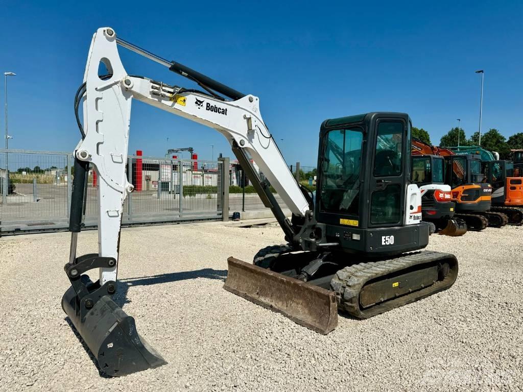 Bobcat E 50 EM Mini ekskavatoriai < 7 t