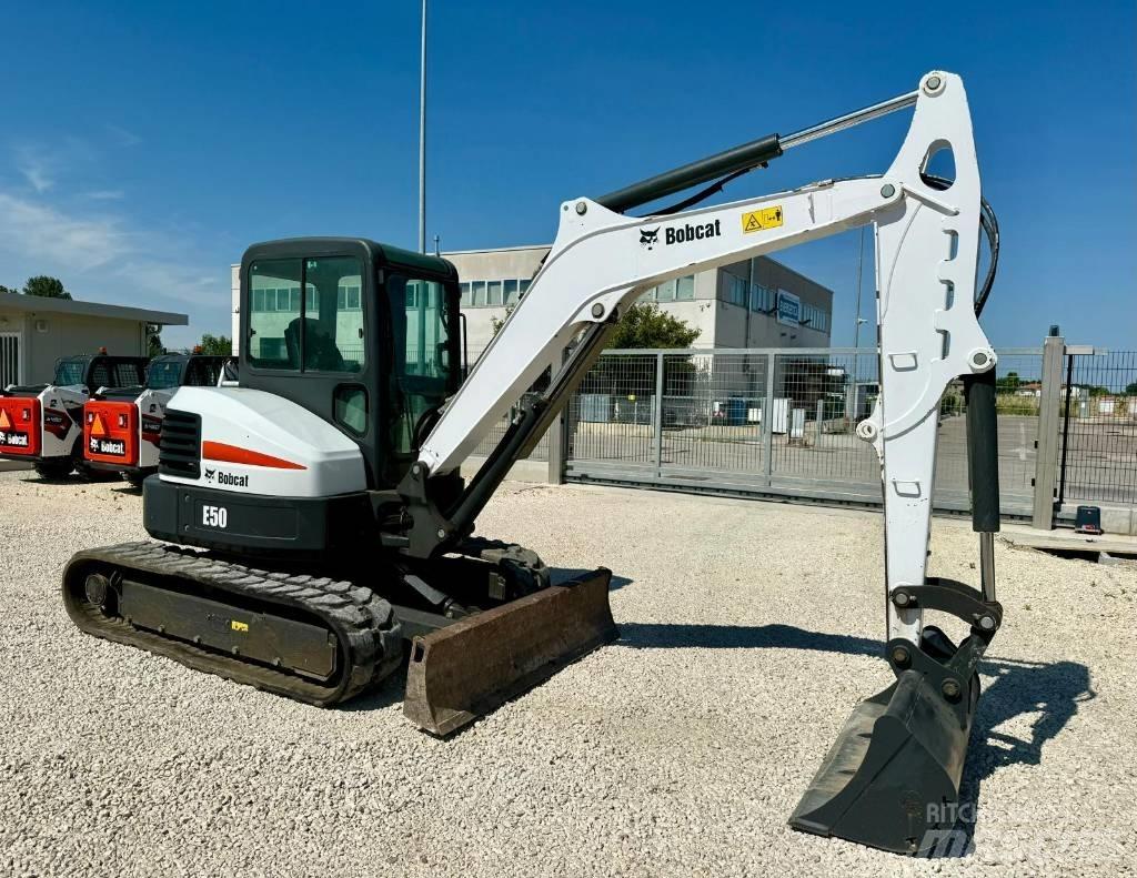 Bobcat E 50 EM Mini ekskavatoriai < 7 t
