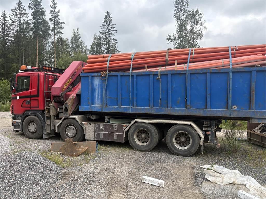 Scania R500 Automobiliniai kranai
