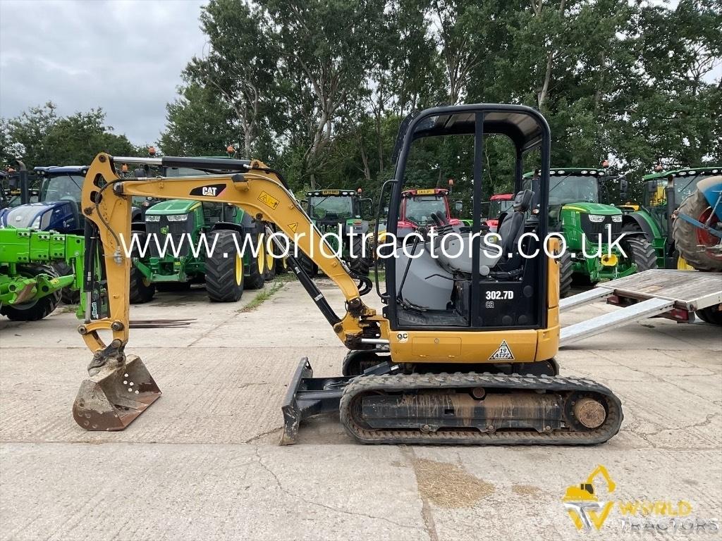 CAT 302.7 D CR Mini ekskavatoriai < 7 t
