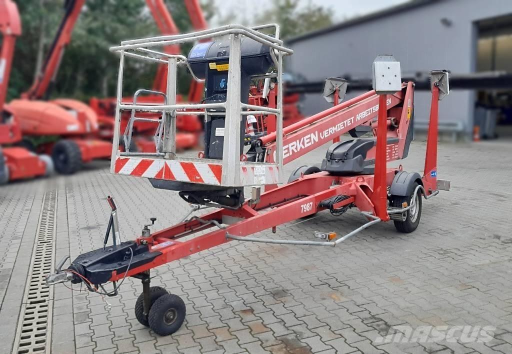 Dinolift 150T Ant priekabų montuojamos kėlimo platformos