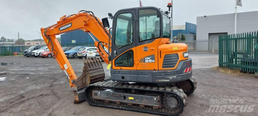 Doosan DX85-3 Mini ekskavatoriai < 7 t