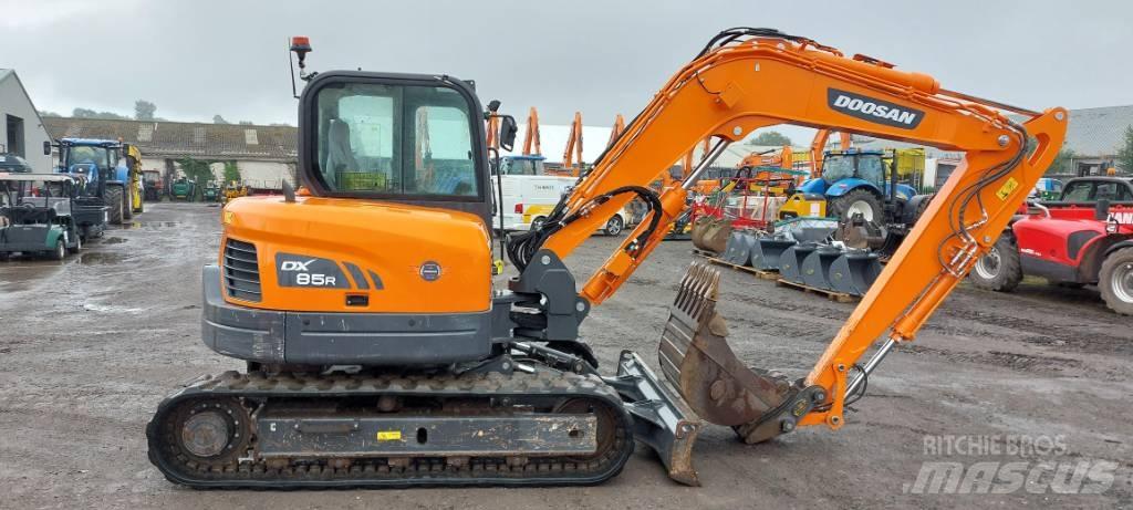 Doosan DX85-3 Mini ekskavatoriai < 7 t