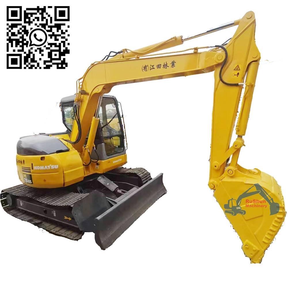 Komatsu PC78US Mini ekskavatoriai < 7 t