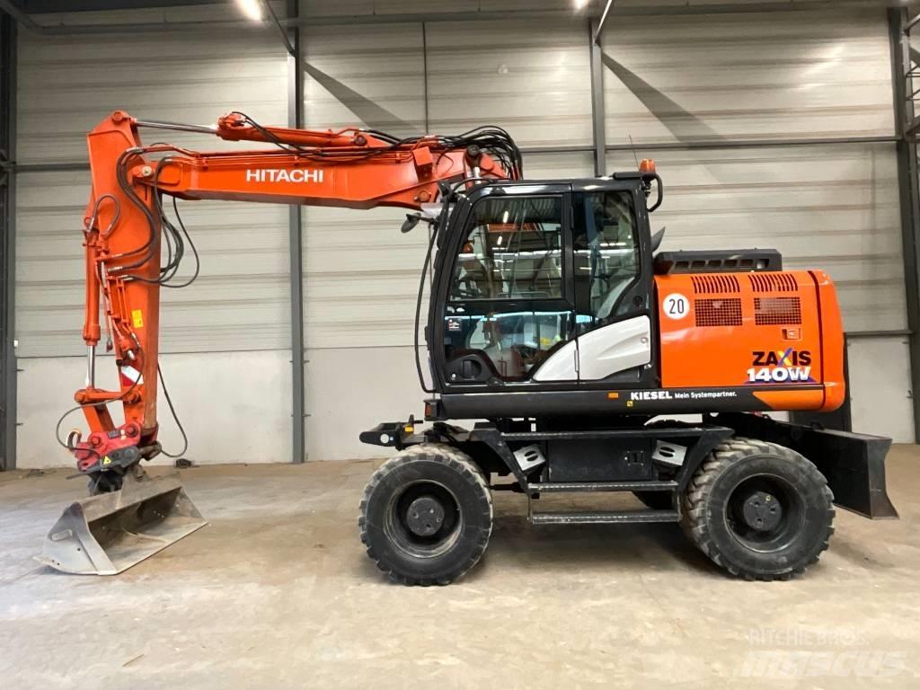 Hitachi ZX 140 W-6 Ratiniai ekskavatoriai