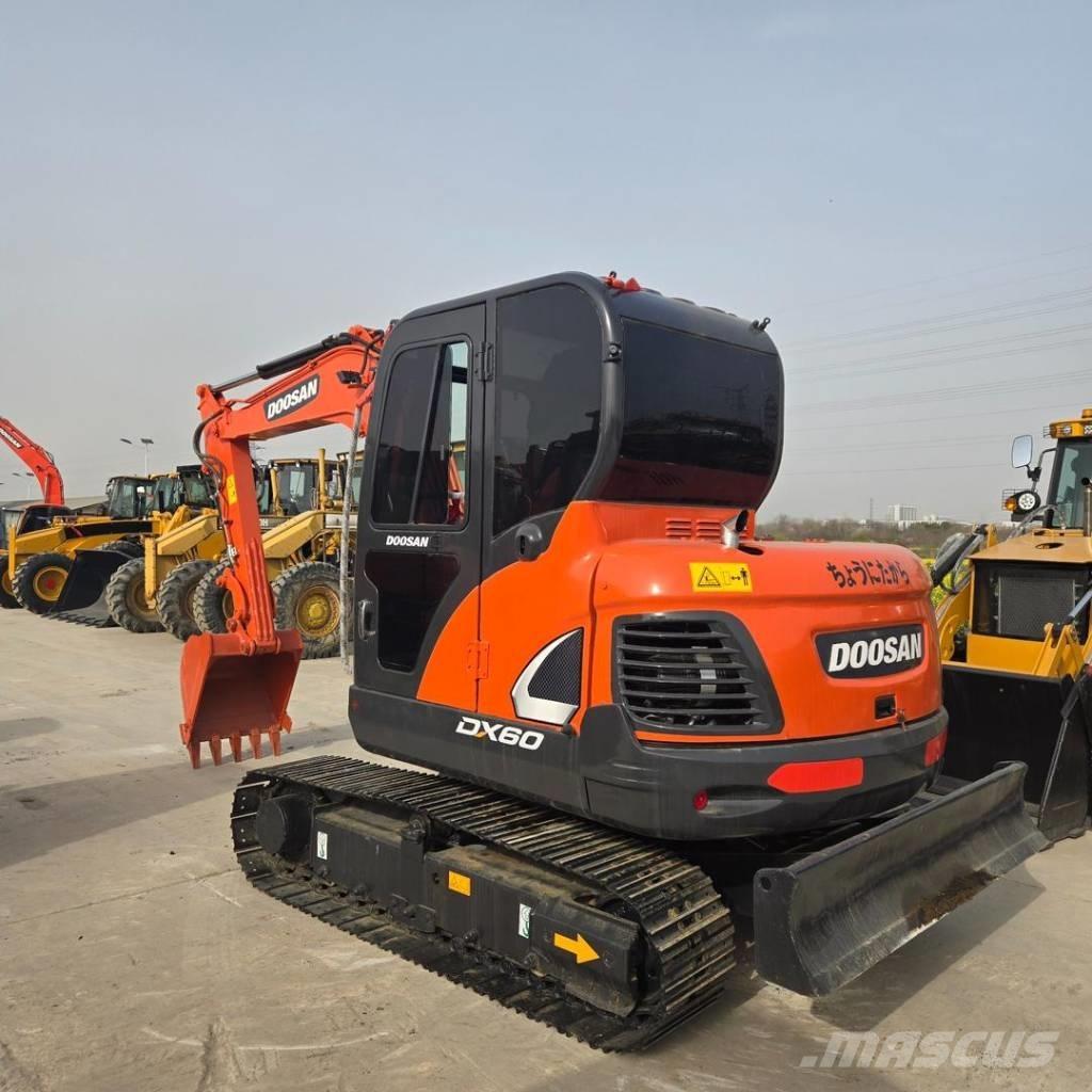 Doosan DX 60 Mini ekskavatoriai < 7 t