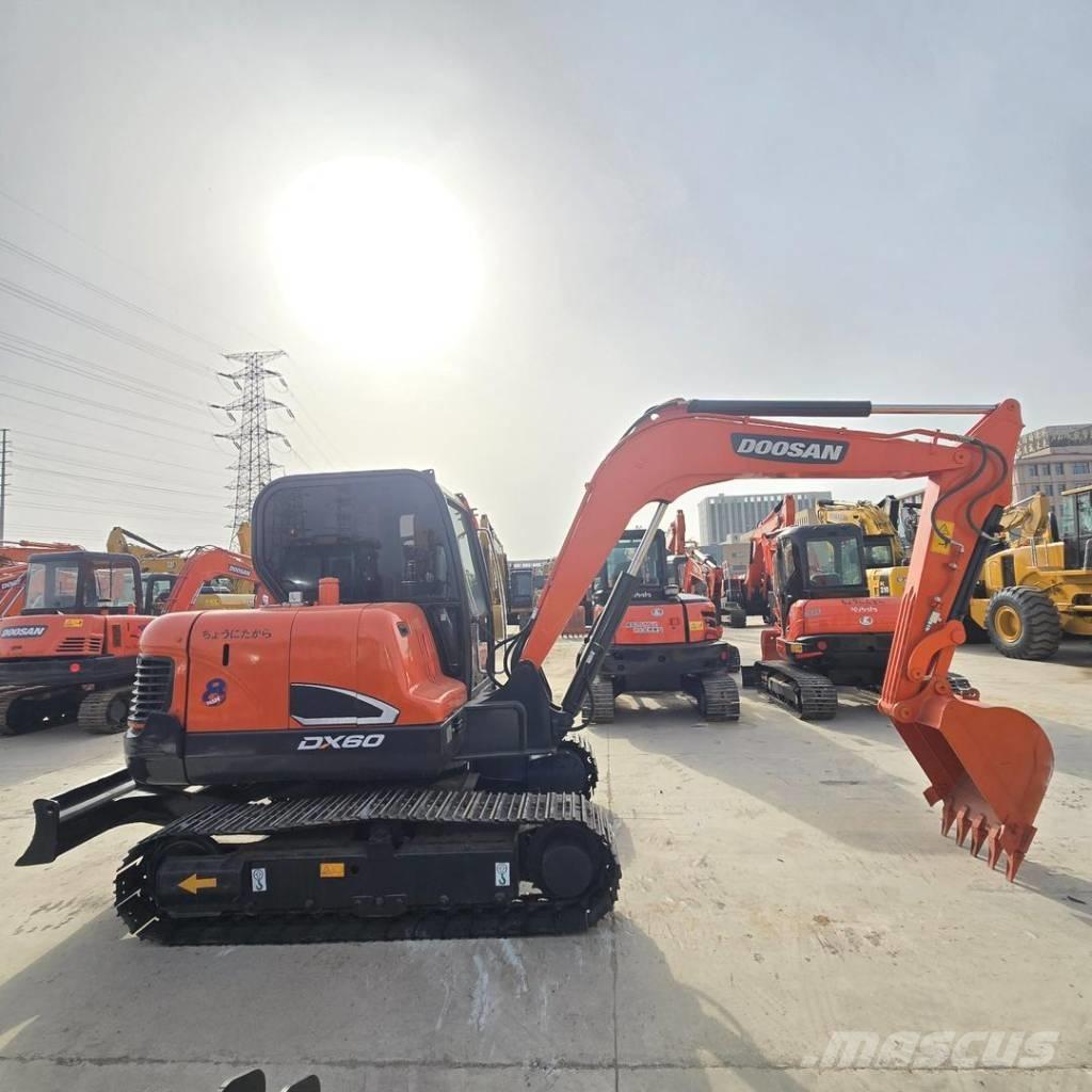 Doosan DX 60 Mini ekskavatoriai < 7 t