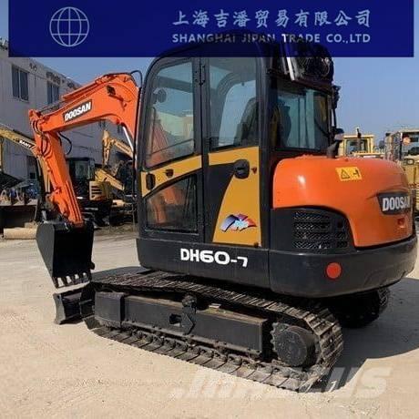 Doosan DH 60 Mini ekskavatoriai < 7 t