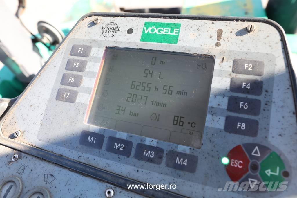 Vögele Super 1300-2 Asfalto klotuvai