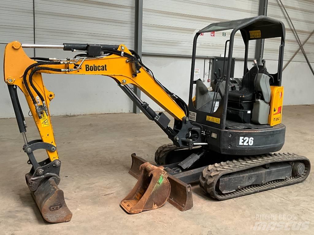 Bobcat E 26 Mini ekskavatoriai < 7 t