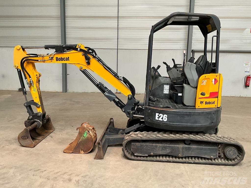 Bobcat E 26 Mini ekskavatoriai < 7 t
