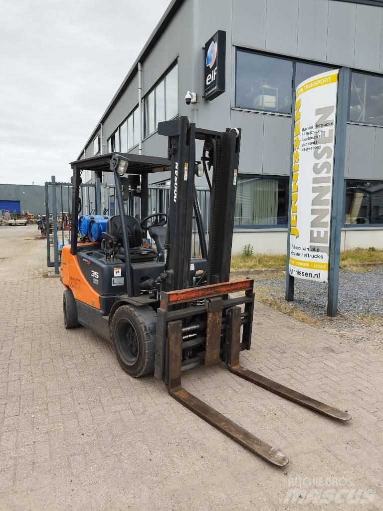 Doosan G35 C-5 LPG (dujiniai) krautuvai