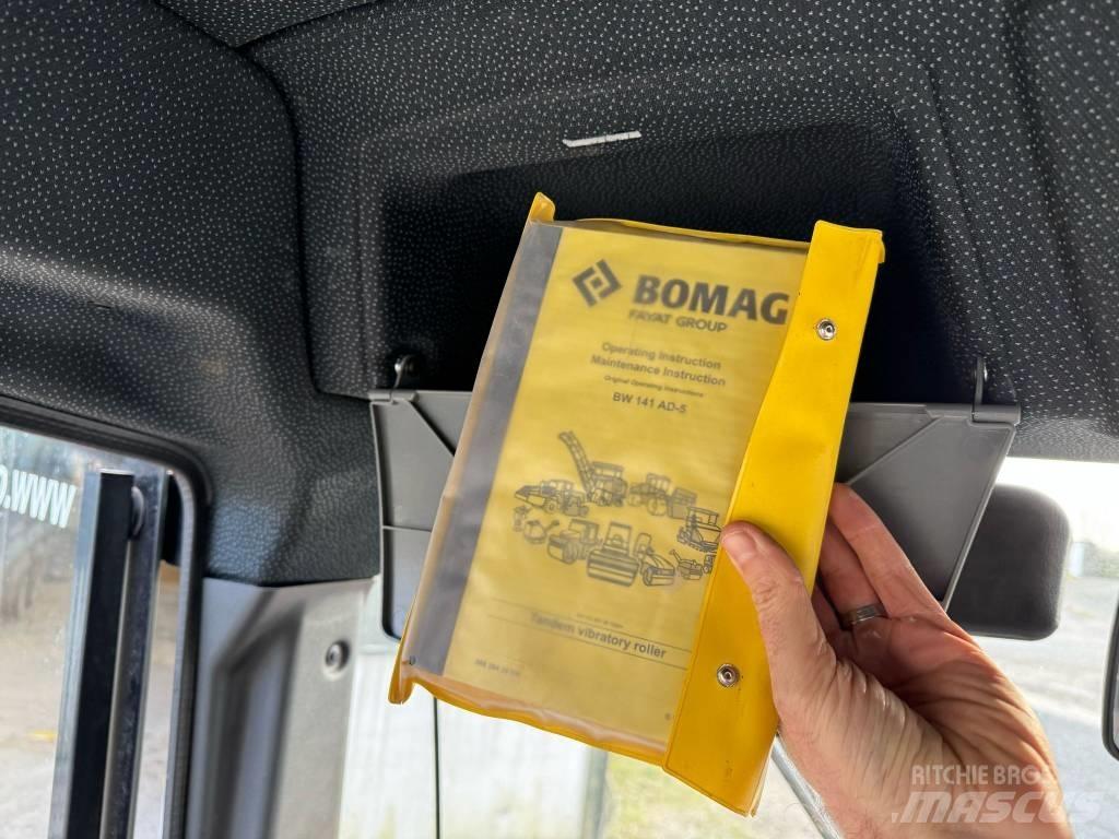Bomag BW 141 AD-5 Porinių būgnų volai