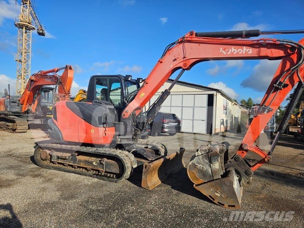 Kubota KX 080-4 Vidutinės galios ekskavatoriai 7-12 t