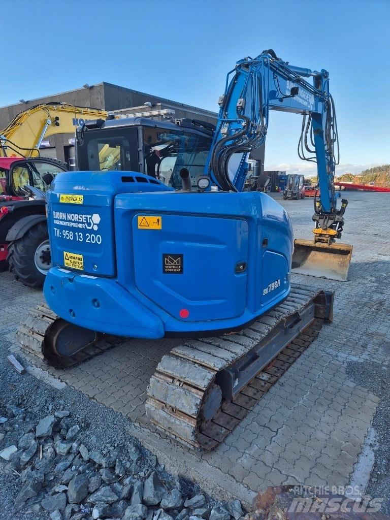 Kobelco Sk75-7 Vidutinės galios ekskavatoriai 7-12 t