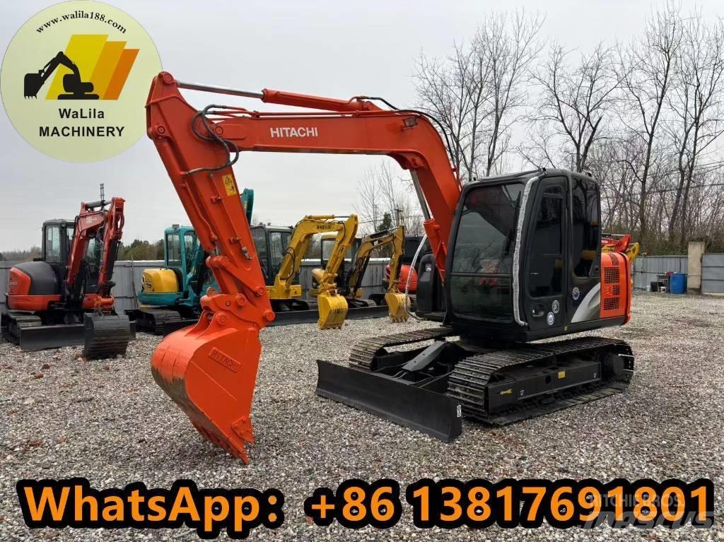 Hitachi ZX 70 Mini ekskavatoriai < 7 t