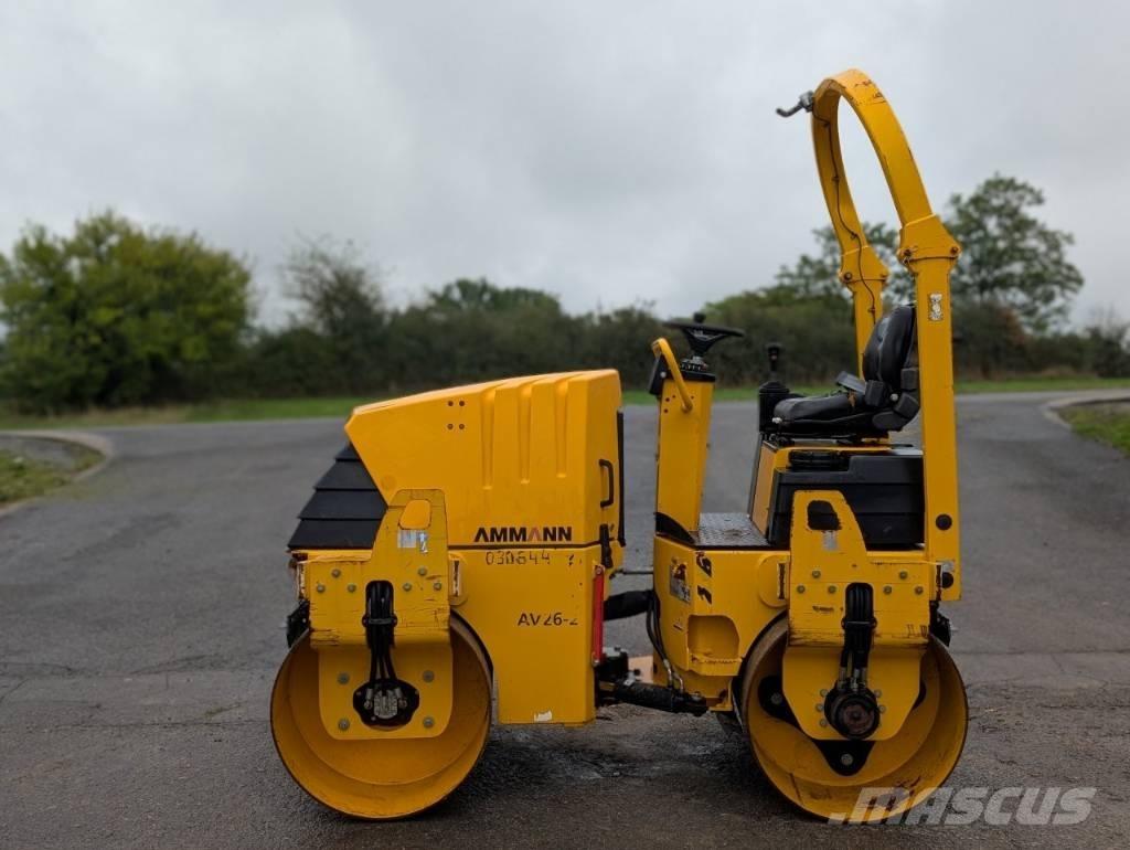 Ammann AV 26-2 Porinių būgnų volai