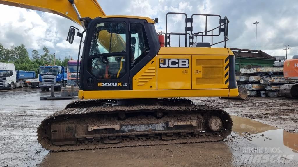 JCB 220 XL Vikšriniai ekskavatoriai
