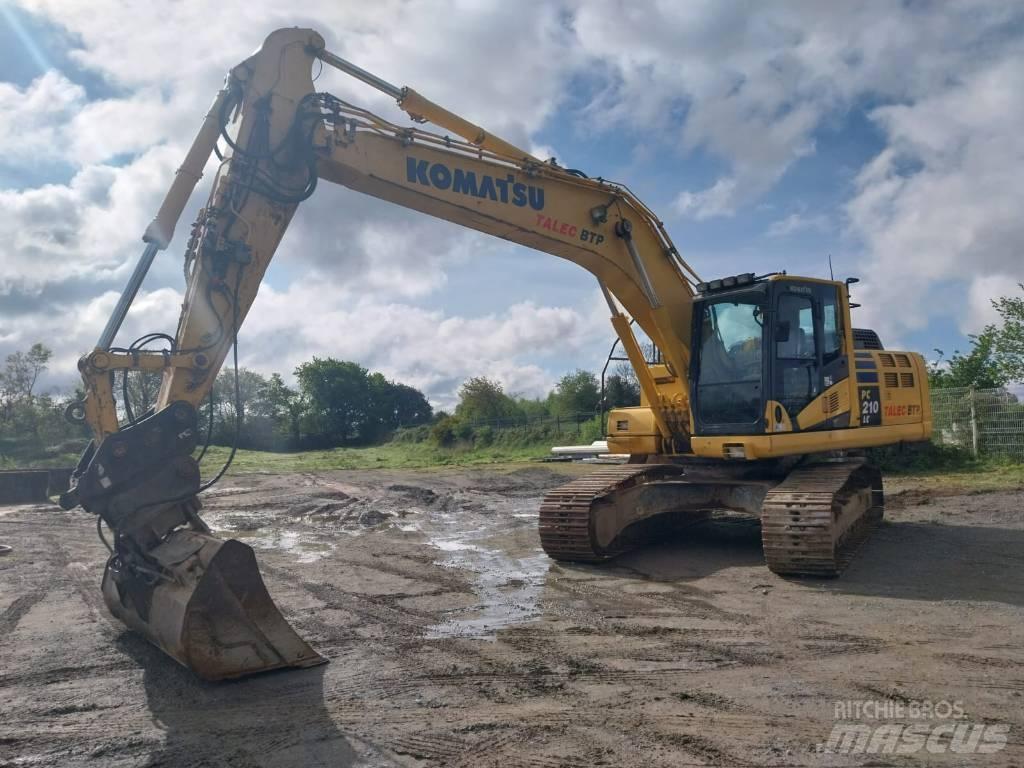 Komatsu PC210LC-10 Vikšriniai ekskavatoriai