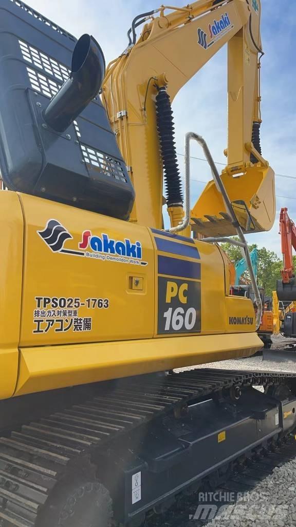 Komatsu PC 160 Vikšriniai ekskavatoriai
