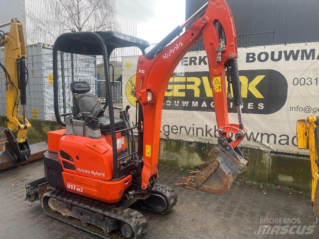 Kubota U17-3 hybride Mini ekskavatoriai < 7 t
