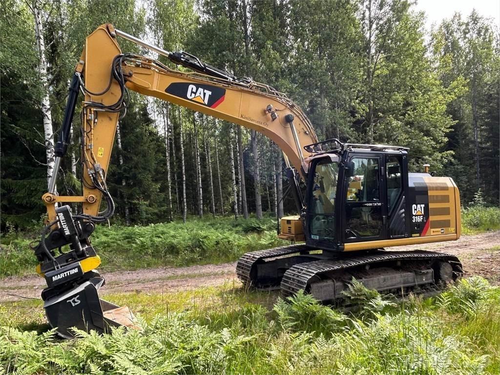 CAT 316FL Vikšriniai ekskavatoriai