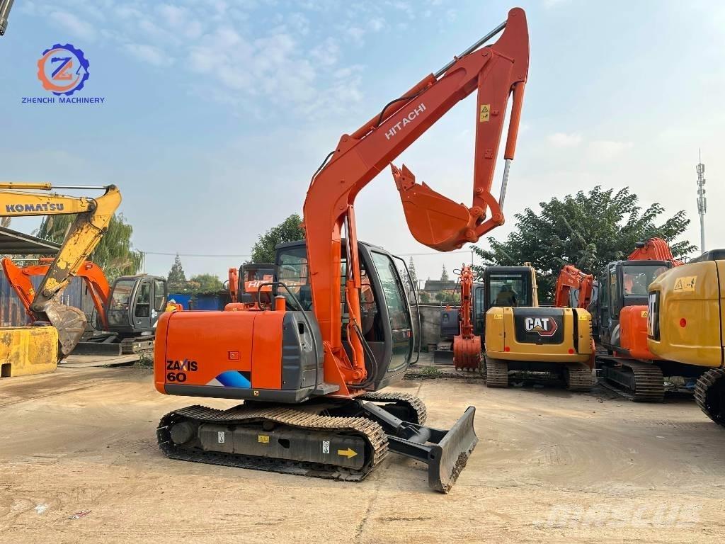 Hitachi ZX 60 Mini ekskavatoriai < 7 t