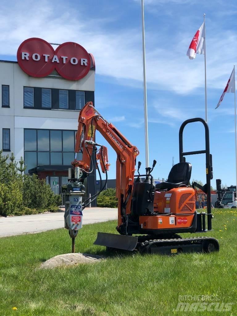 Hitachi ZX10U-2 Mini ekskavatoriai < 7 t