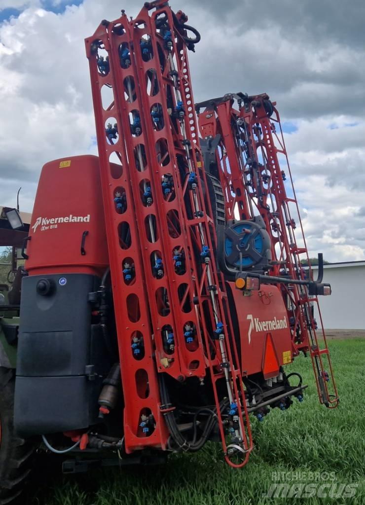 Kverneland B18 Įmontuoti purkštuvai