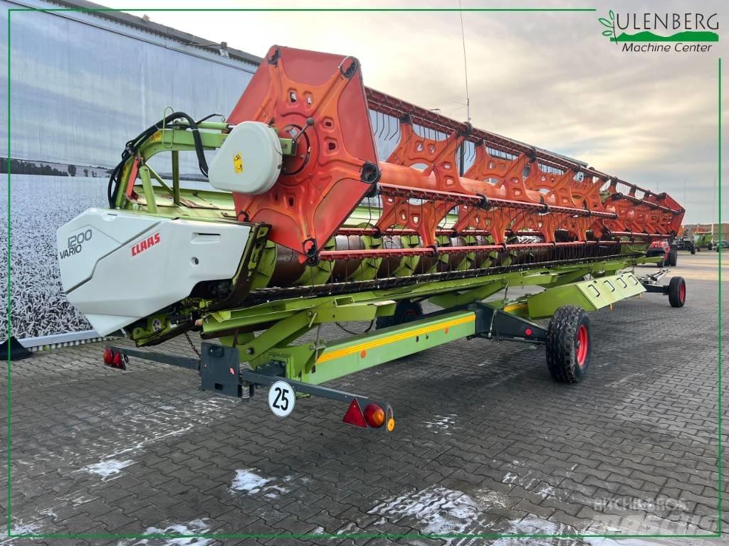 CLAAS Vario 1200 Derliaus nuėmimo kombainų galvos