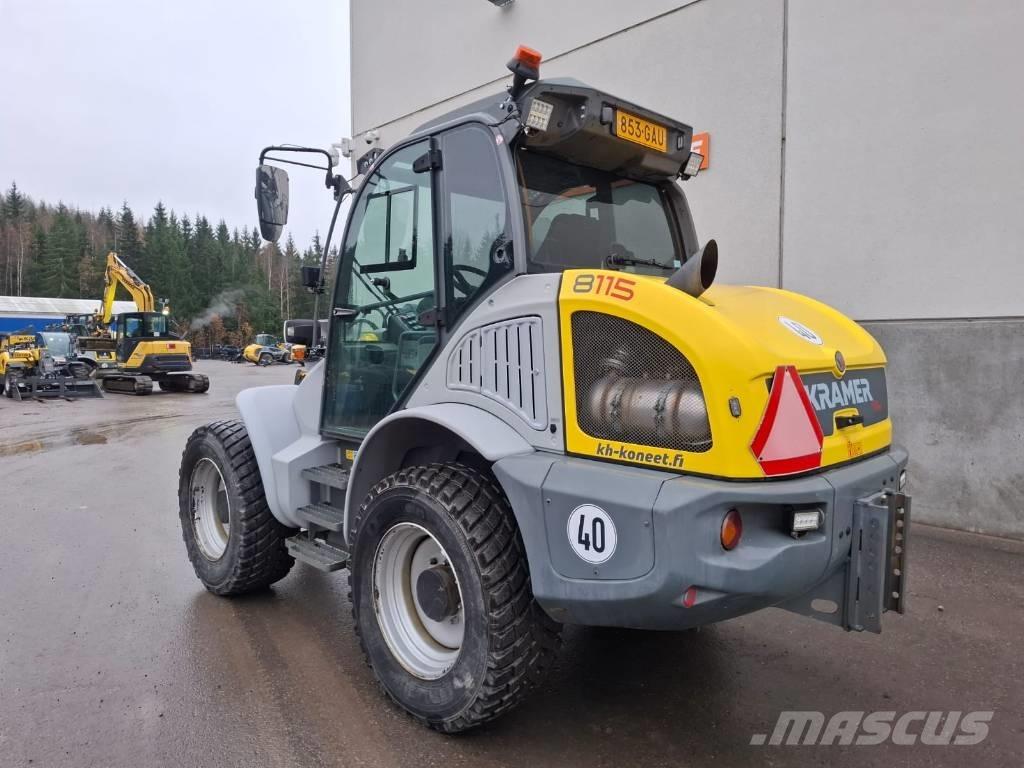 Kramer 8115 Naudoti ratiniai krautuvai