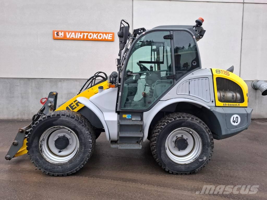 Kramer 8115 Naudoti ratiniai krautuvai