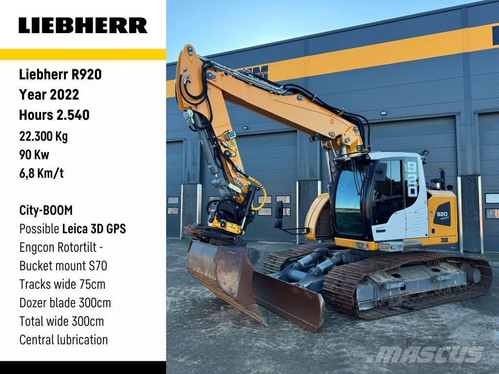 Liebherr R 920 Vikšriniai ekskavatoriai