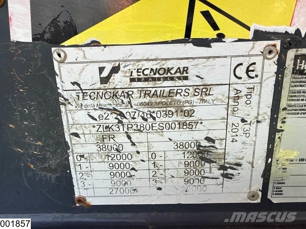  Tecnokar kipper Savivartės puspriekabės