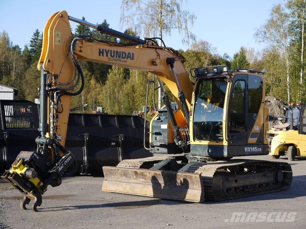 Hyundai HX 145 LCRD Vikšriniai ekskavatoriai