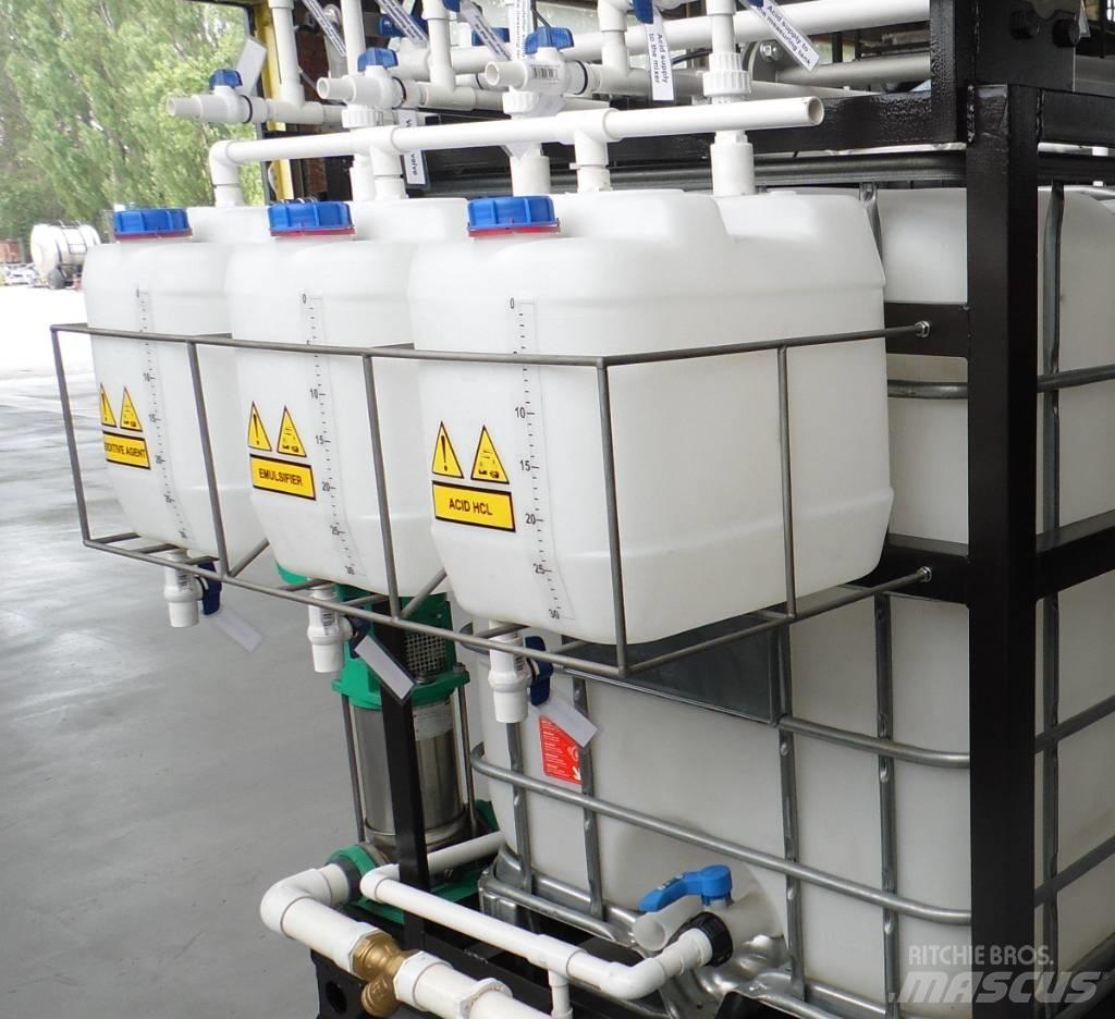 DMI Emulsion Asfalto maišymo technika