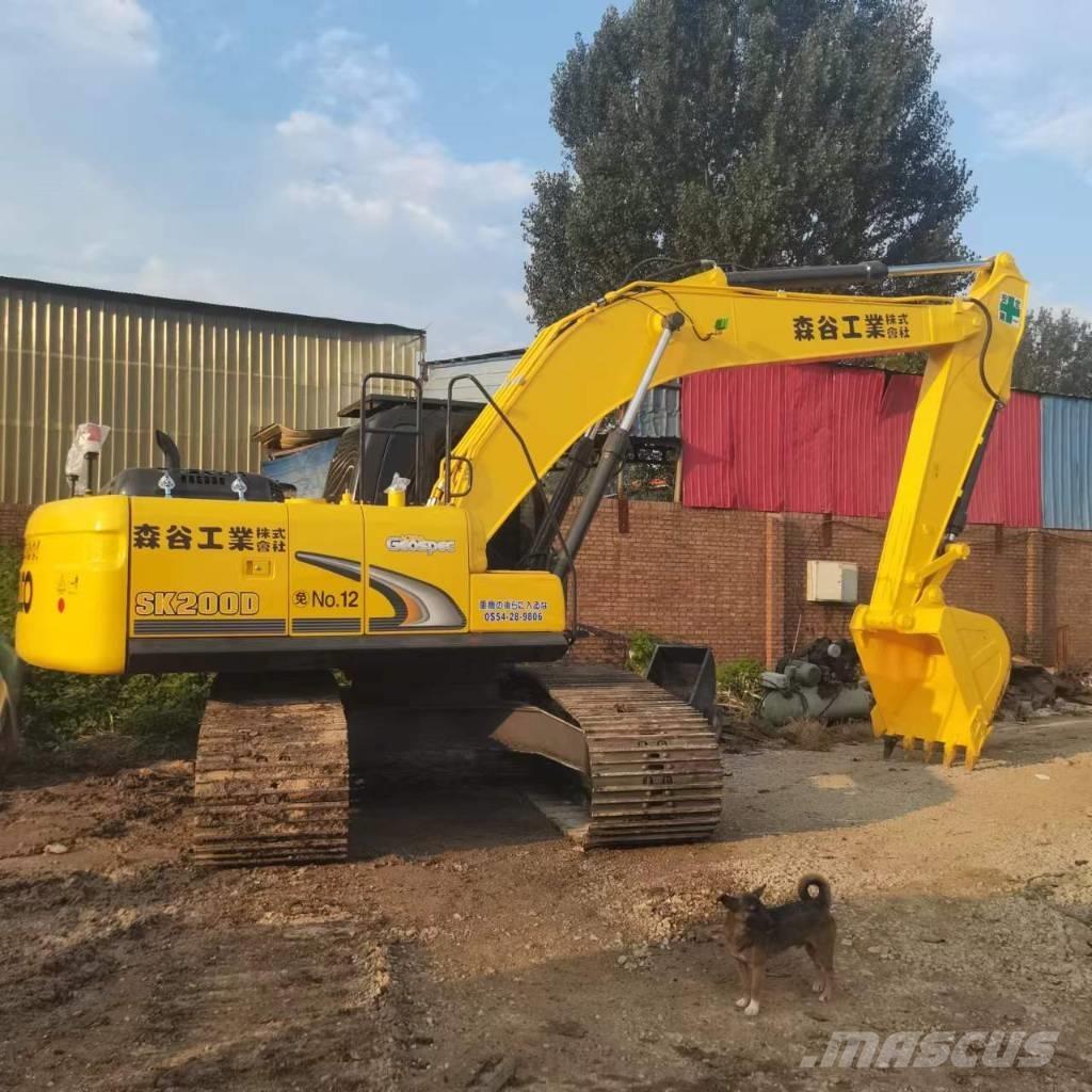 Kobelco SK 200 D Vikšriniai ekskavatoriai