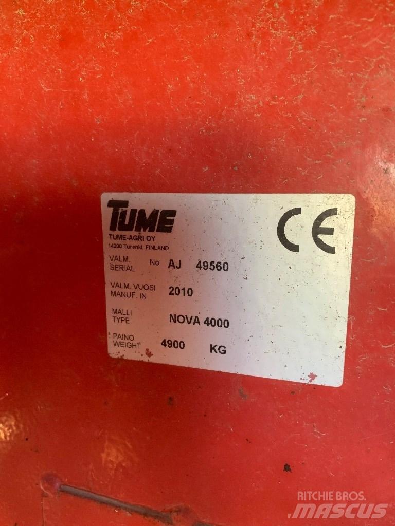 Tume Nova Combi 4000 Sėjamieji kombainai