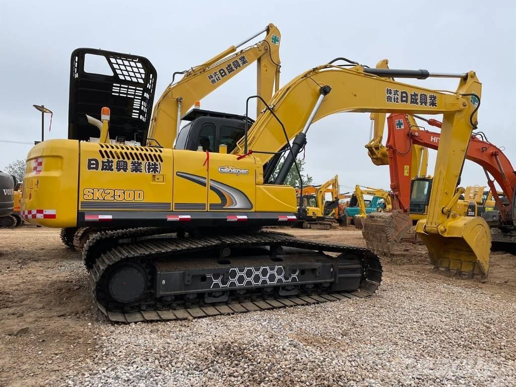 Kobelco SK 250D Vikšriniai ekskavatoriai