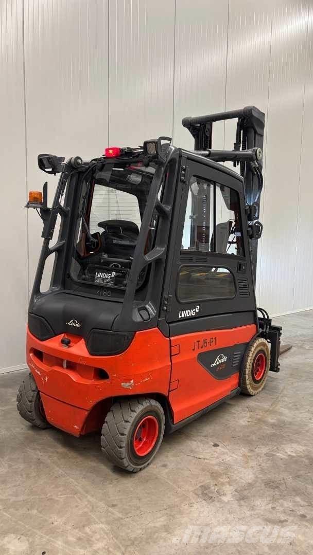 Linde E25 Elektriniai šakiniai krautuvai
